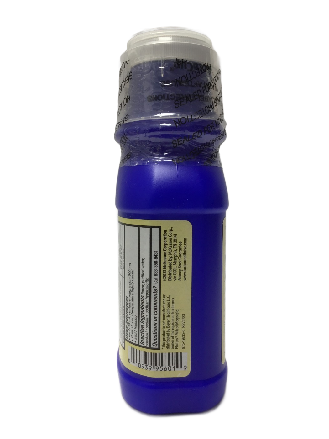 Foster & Thrive Foster & Thrive Milk of Magnesia Magnesium Hydroxide Saline Laxative Mint Flavor, 12 fl oz, photo 3