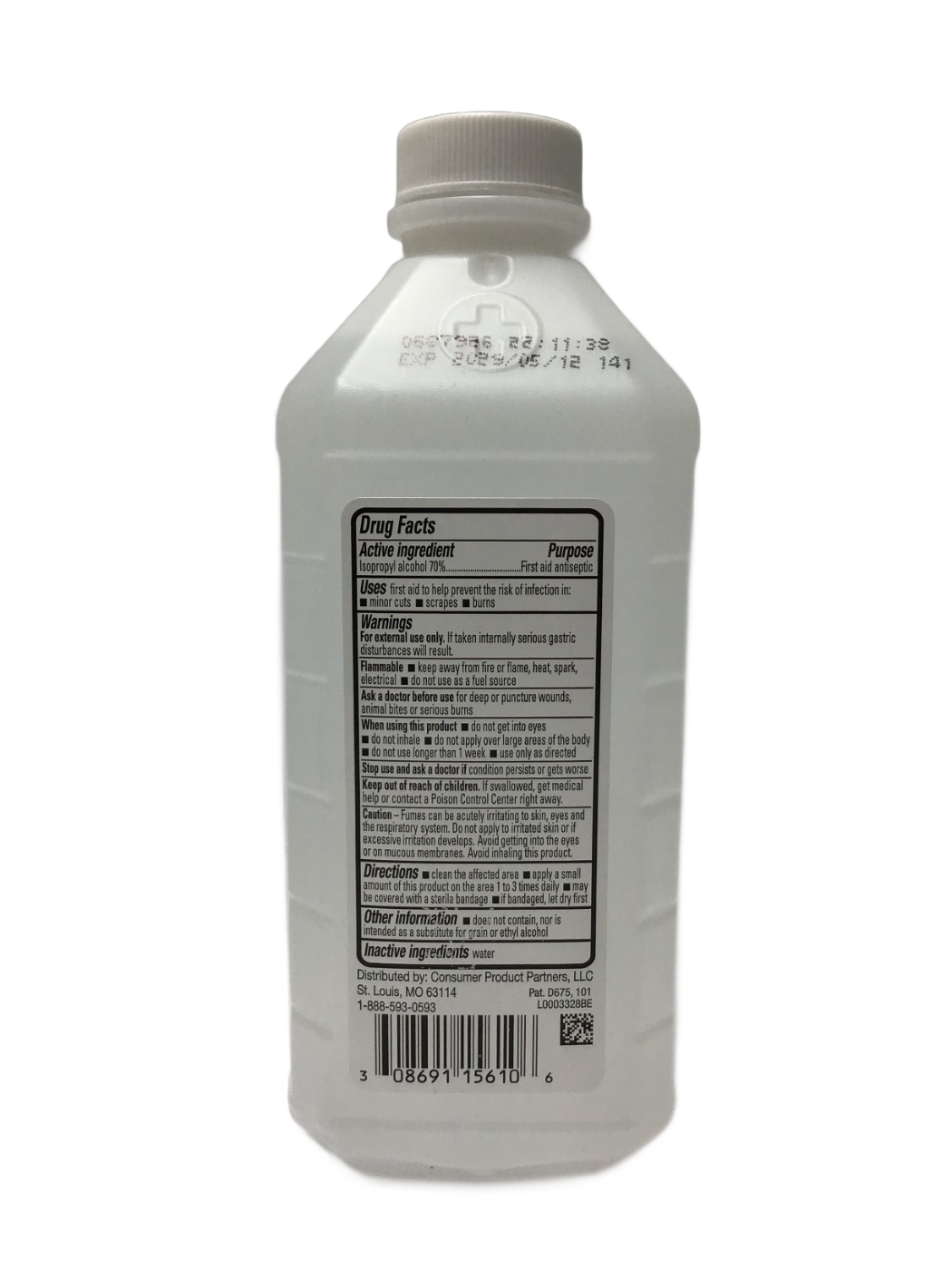 GWB Swan 70% Isopropyl Alcohol - 16 FL OZ, photo 2