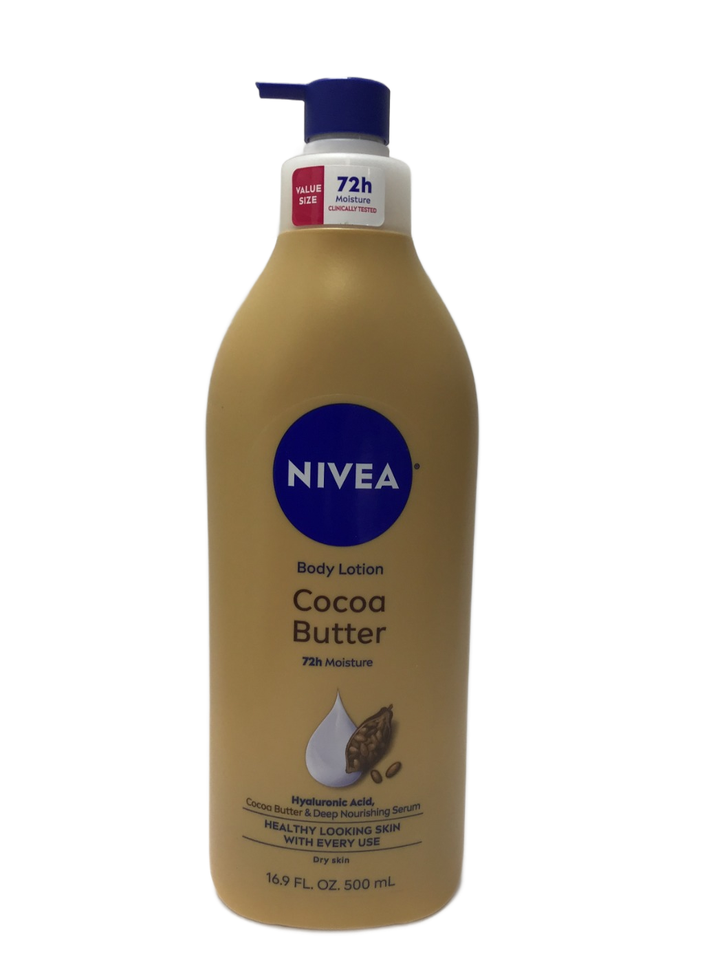 NIVEA NIVEA Body Lotion Cocoa Butter 72h Moisture, 16.9 fl oz