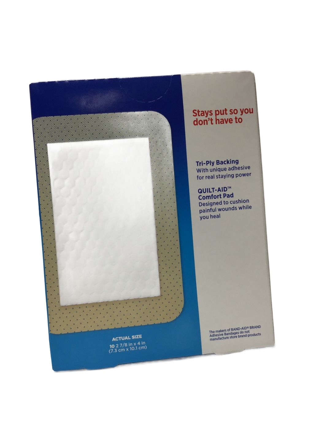 Band-Aid Band-Aid Tru-Stay Sheer Large Adhesive Pad, All One Size, 10 ct, photo 3