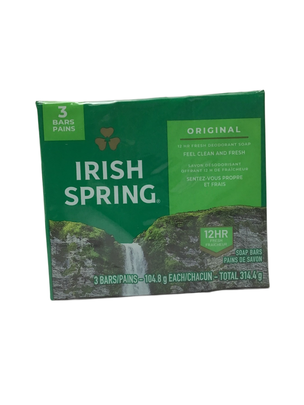 Irish Spring Irish Spring Original 12 HR Fresh Deodorant Soap Bars, 3 ct, photo 1