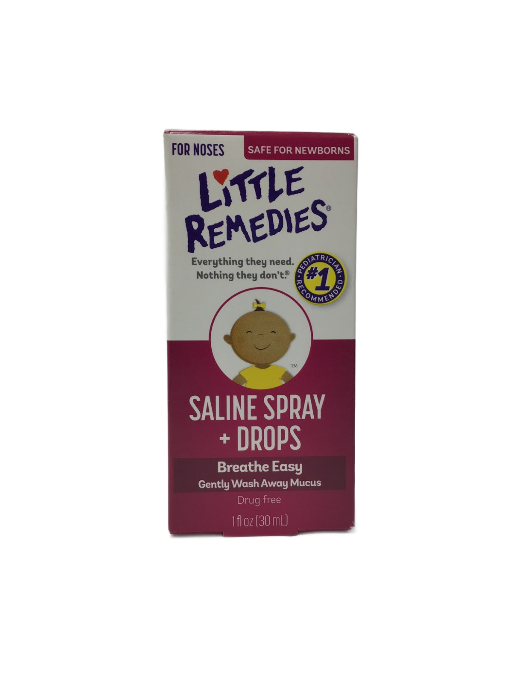 Little Remedies Little Remedies Saline Spray + Drops, 1 fl oz, photo 1