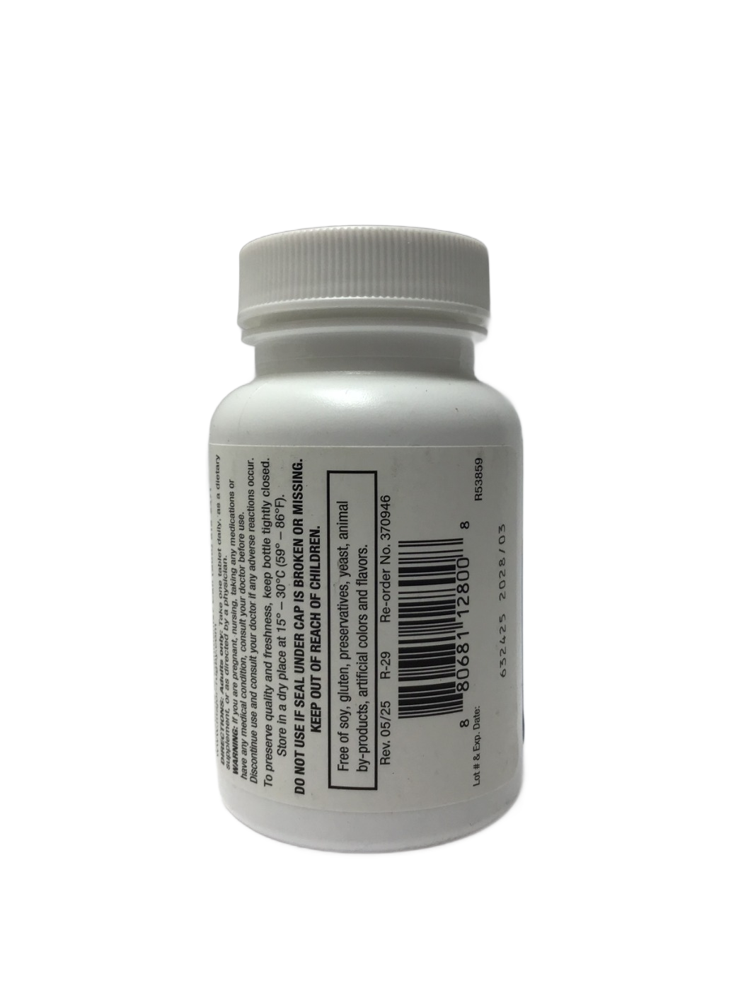 Rugby Rugby Vitamin B-12 500 mcg, 130 ct, photo 3