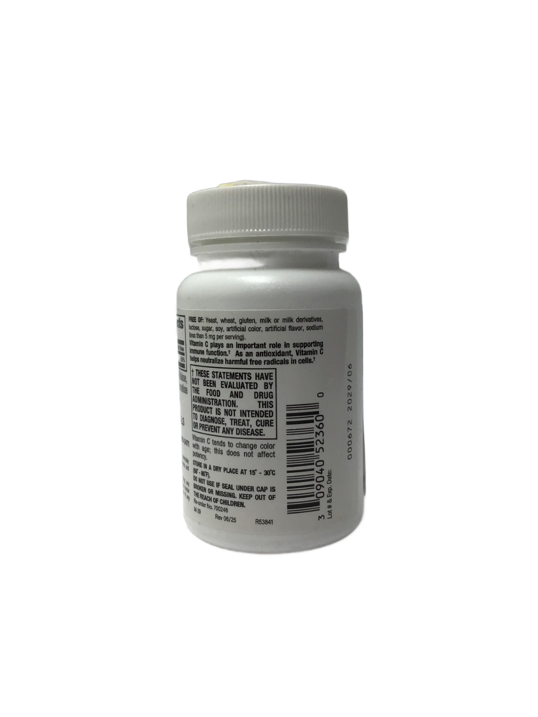 Major Major Vitamin C as Ascorbic Acid 500 mg, 100 ct, photo 3