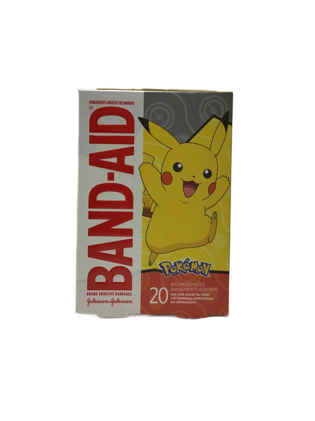 Band-Aid Band-Aid Brand Adhesive Bandages Pokémon Assorted Sizes, 20 ct, photo 1