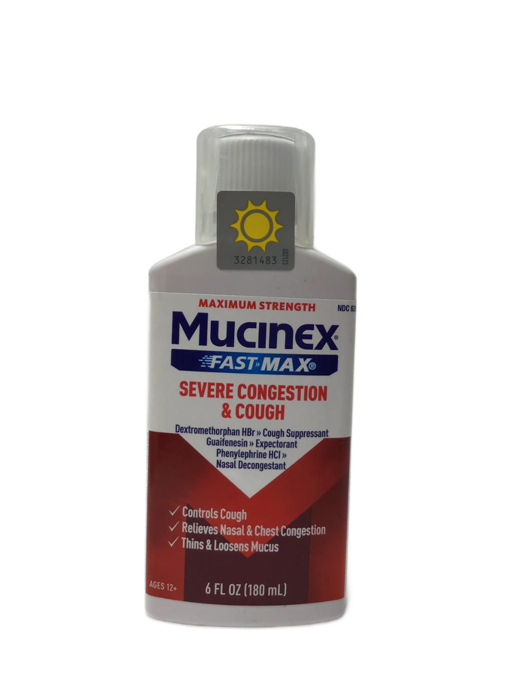 Mucinex Mucinex Fast-Max Severe Congestion & Cough Maximum Strength, 6 fl oz