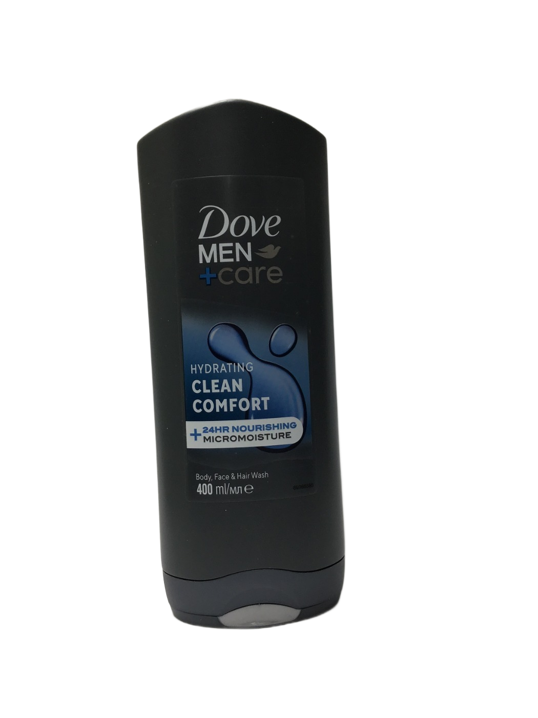 Dove Dove Men+Care Hydrating Clean Comfort Body, Face & Hair Wash, 400 mL