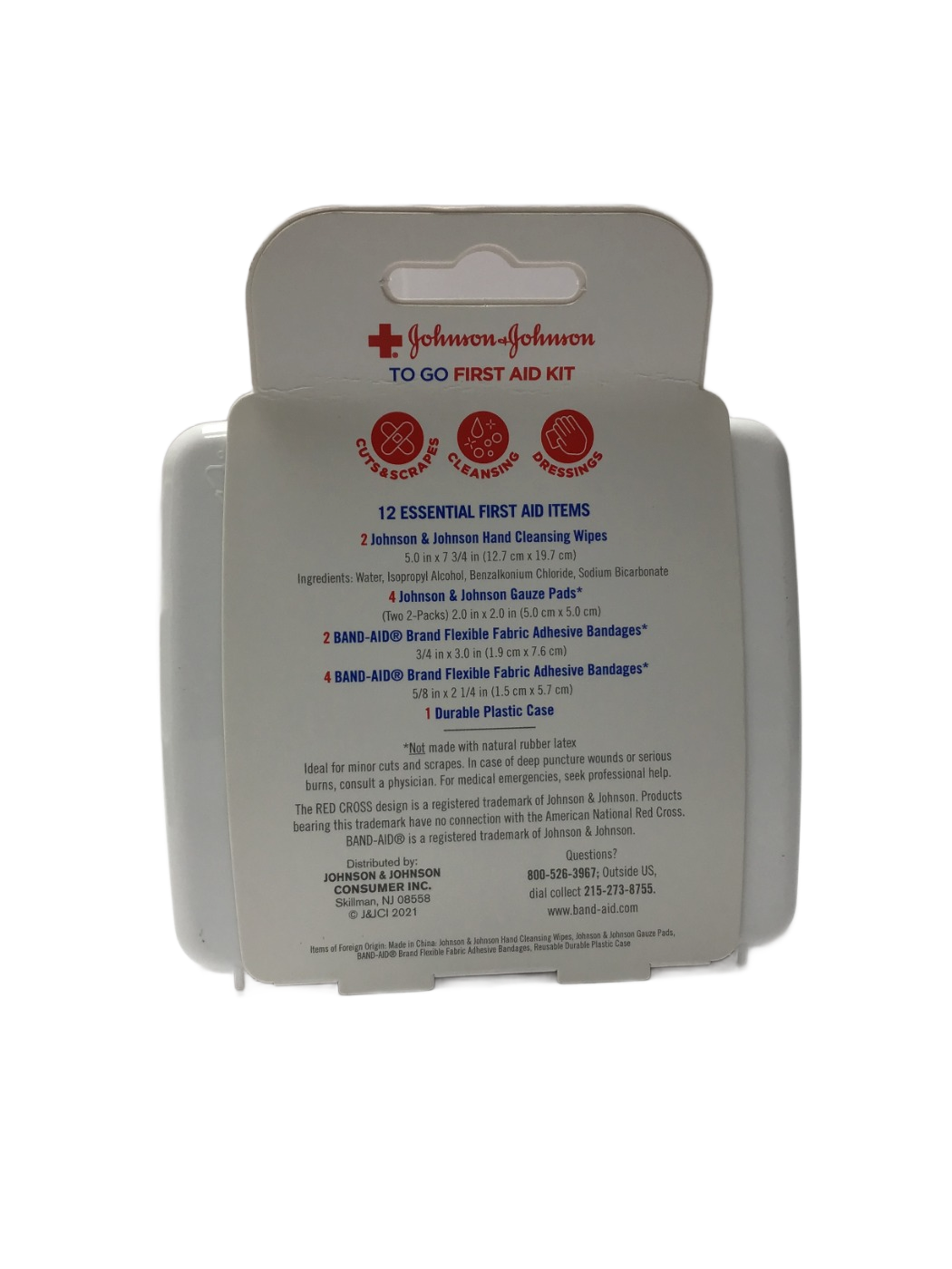 Johnson & Johnson Johnson & Johnson To Go First Aid Kit, 12 ct, photo 2