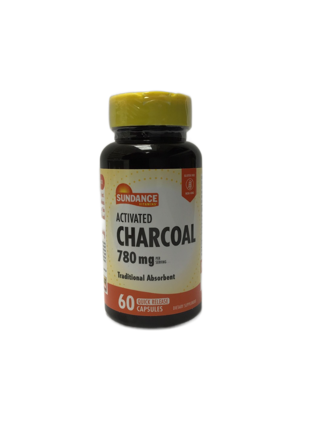 Sundance Vitamins Sundance Vitamins Activated Charcoal 780 mg Quick Release Capsules, 60 ct