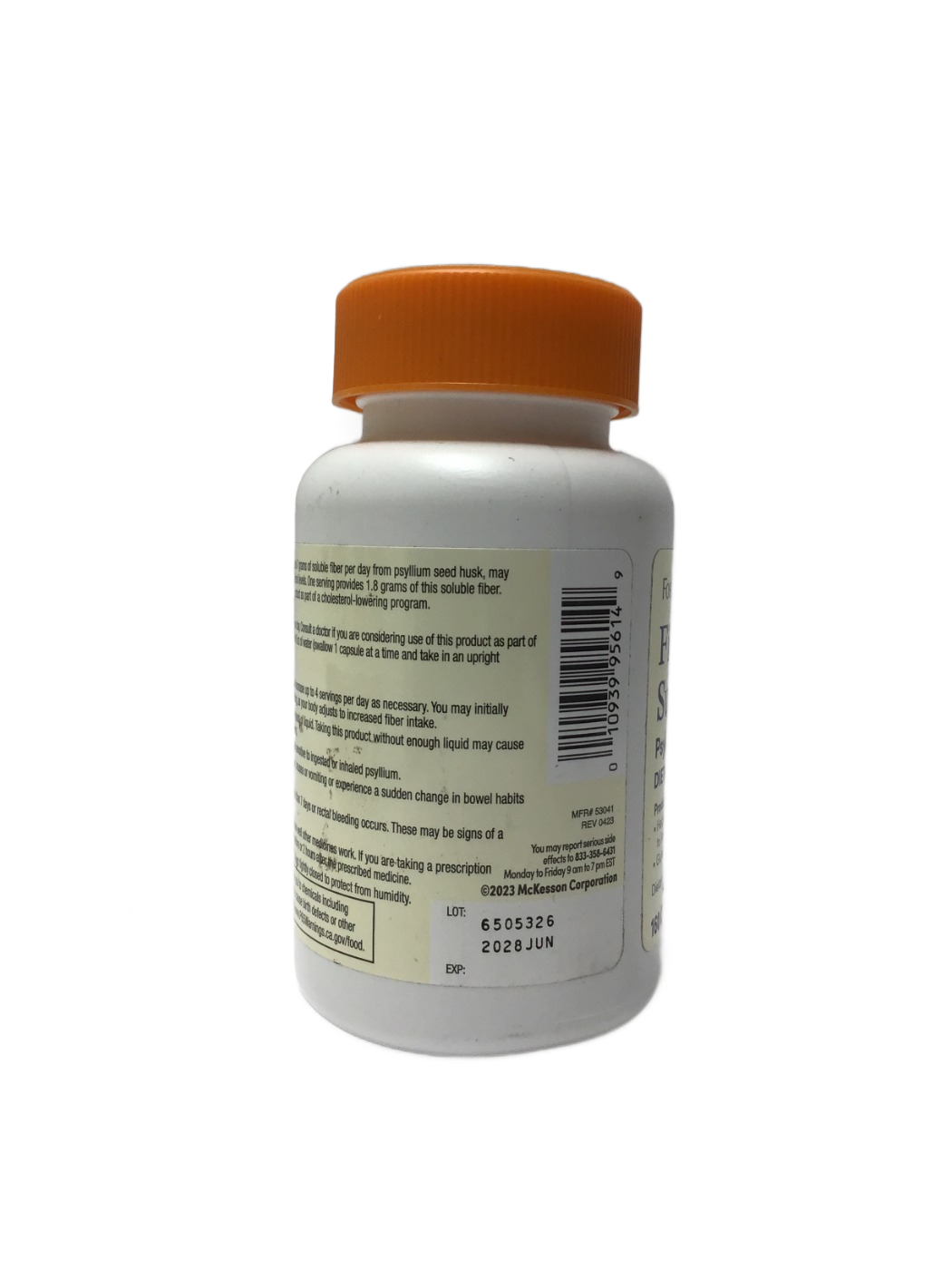 Foster & Thrive Foster & Thrive Fiber Supplement Psyllium Husk, 160 ct, photo 2