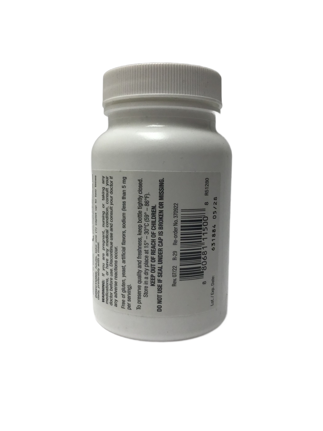 Rugby Rugby Calcium Citrate with Vitamin D3, 100 ct, photo 3
