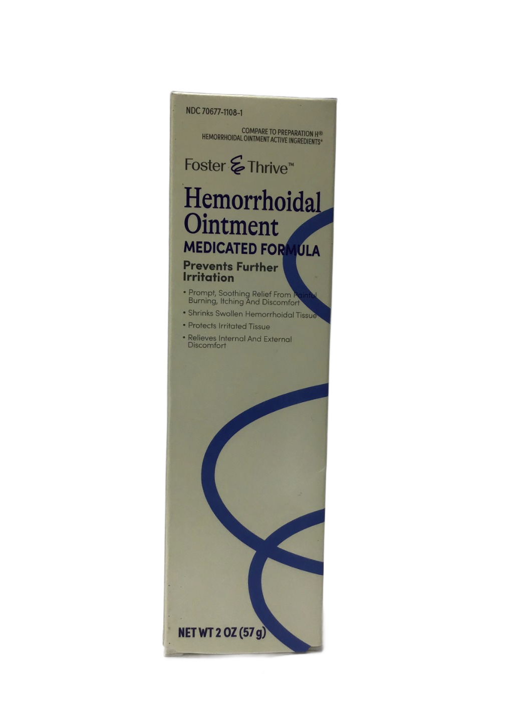 Foster & Thrive Foster & Thrive Hemorrhoidal Ointment Medicated Formula, 2 oz