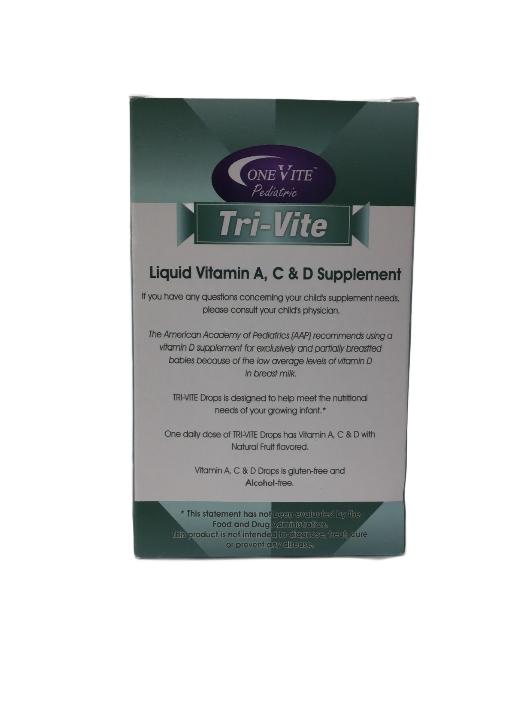 Akron Pharma Akron Pharma One Vite Pediatric Tri-Vite Healthy Start Vitamin A C & D Drops, photo 3