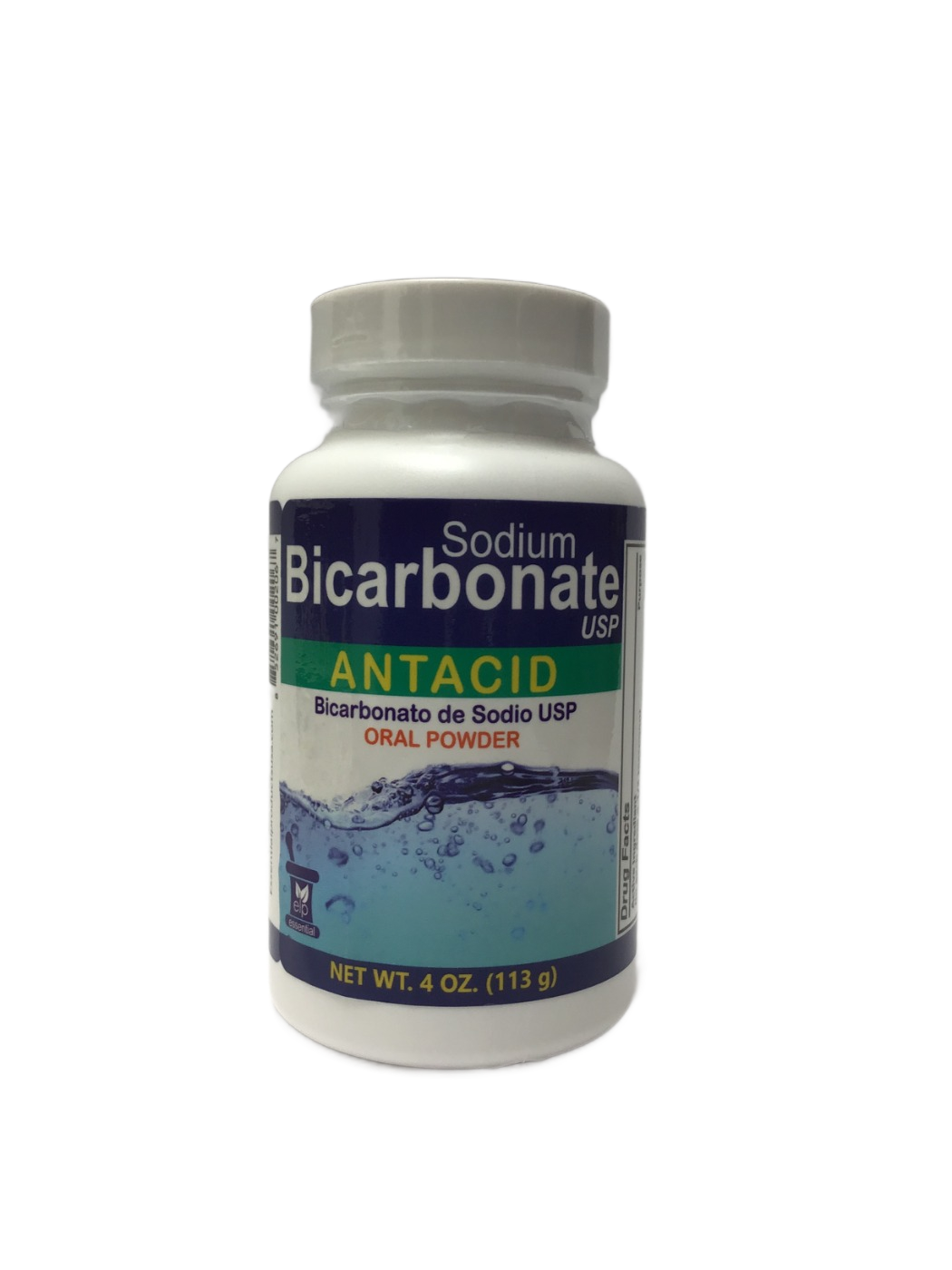 Essential Products Essential Products Sodium Bicarbonate USP Antacid Oral Powder, 4 oz