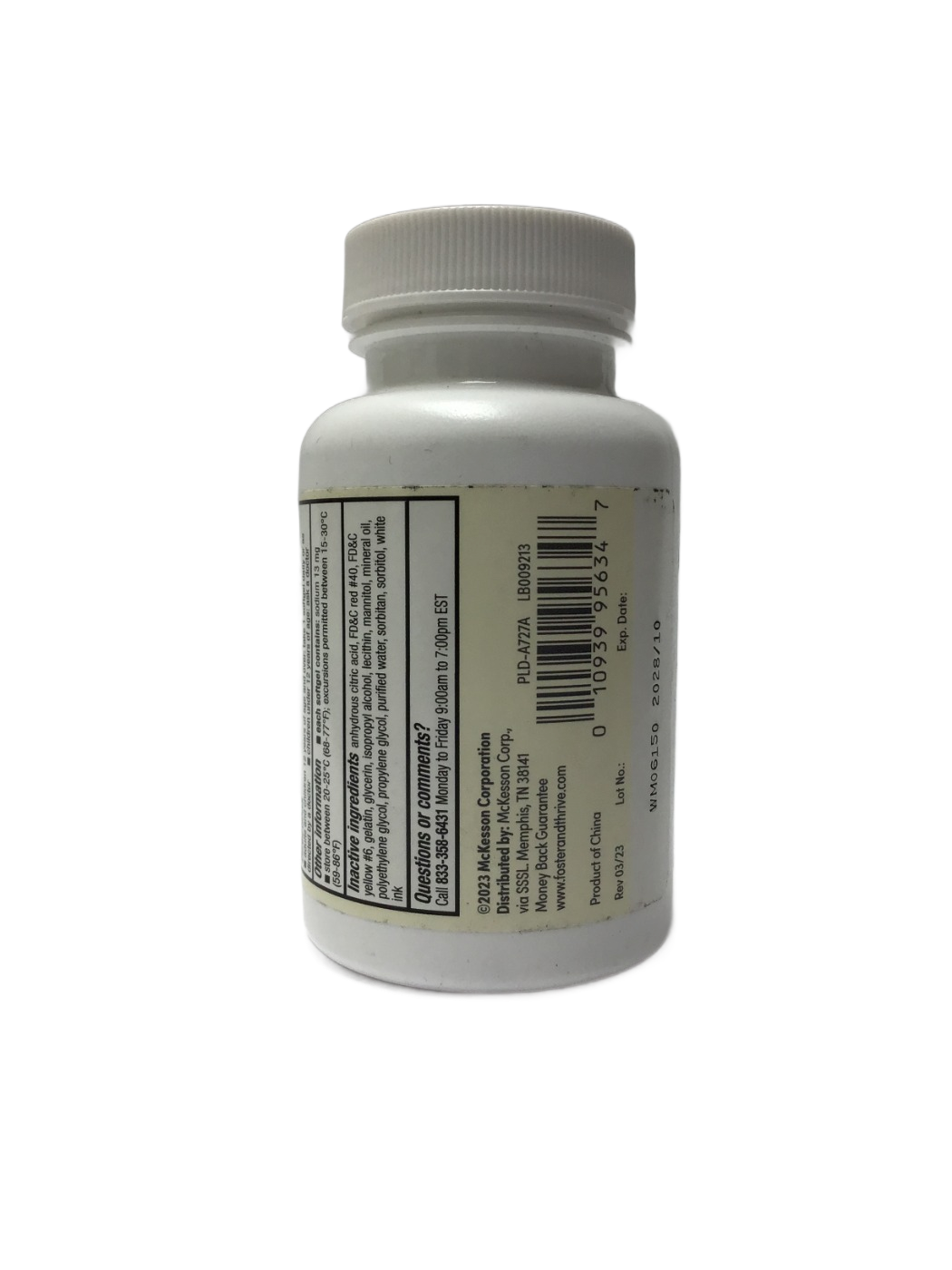 Foster & Thrive Foster & Thrive Extra Strength Stool Softener Docusate sodium 250 mg, 100 ct, photo 2