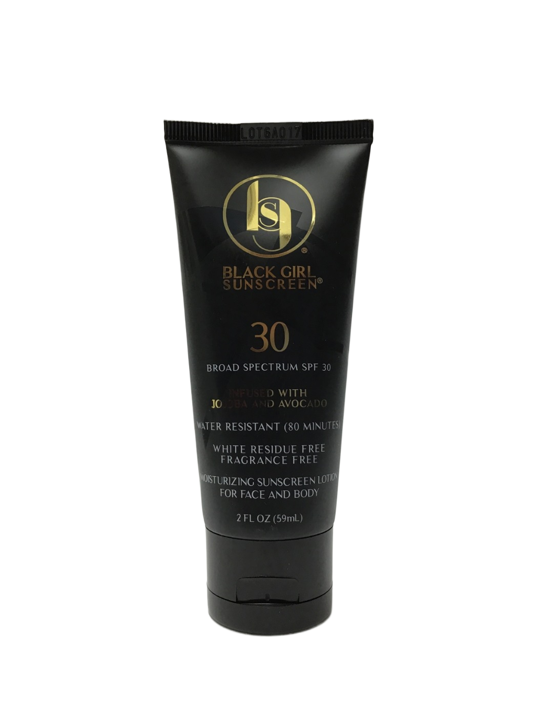 Black Girl Sunscreen Black Girl Sunscreen Broad Spectrum SPF 30 Moisturizing Sunscreen Lotion for Face and Body, 2 fl oz, photo 1