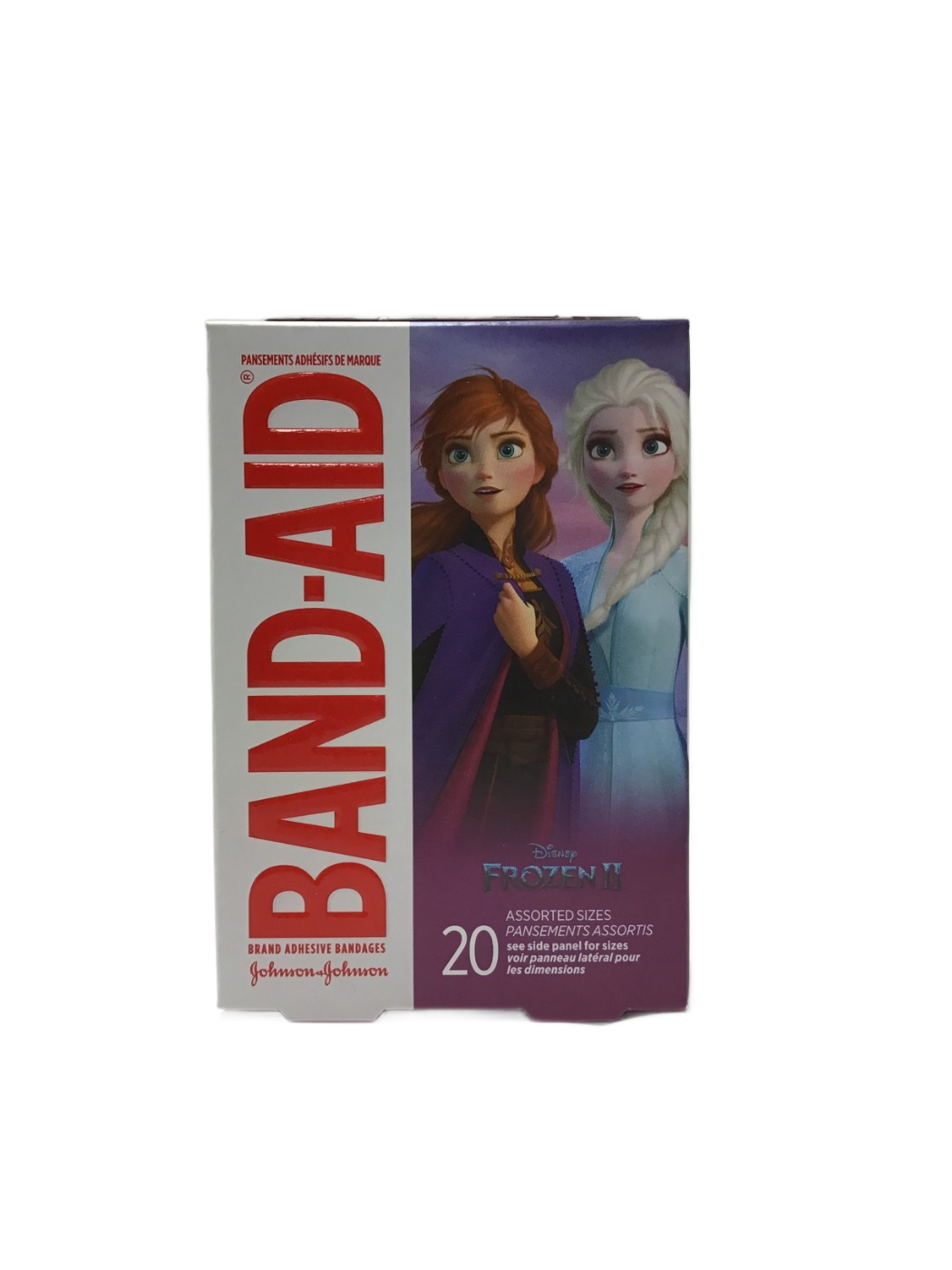 Band-Aid (Johnson & Johnson) Band-Aid (Johnson & Johnson) Brand Adhesive Bandages Disney Frozen II Assorted Sizes, 20 ct