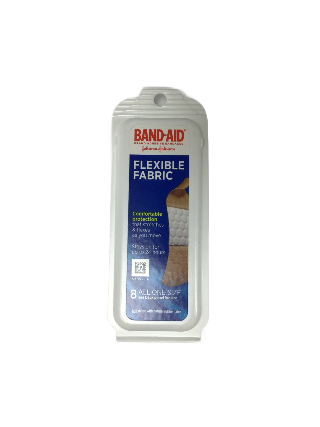 Band-Aid Band-Aid Flexible Fabric Adhesive Bandages, All One Size, 8 ct