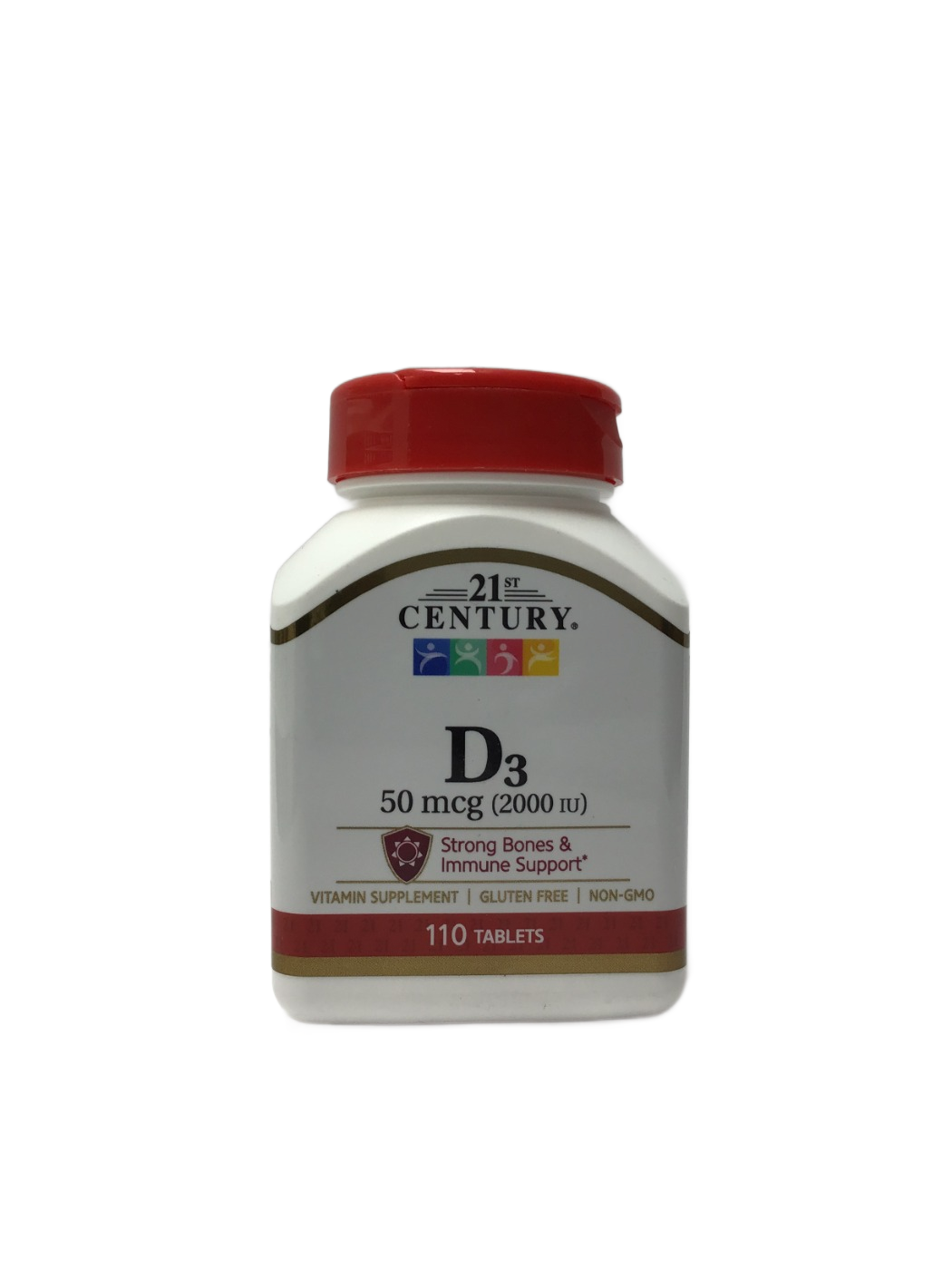 21st Century 21st Century D3 50 mcg (2000 IU), 110 ct, photo 1