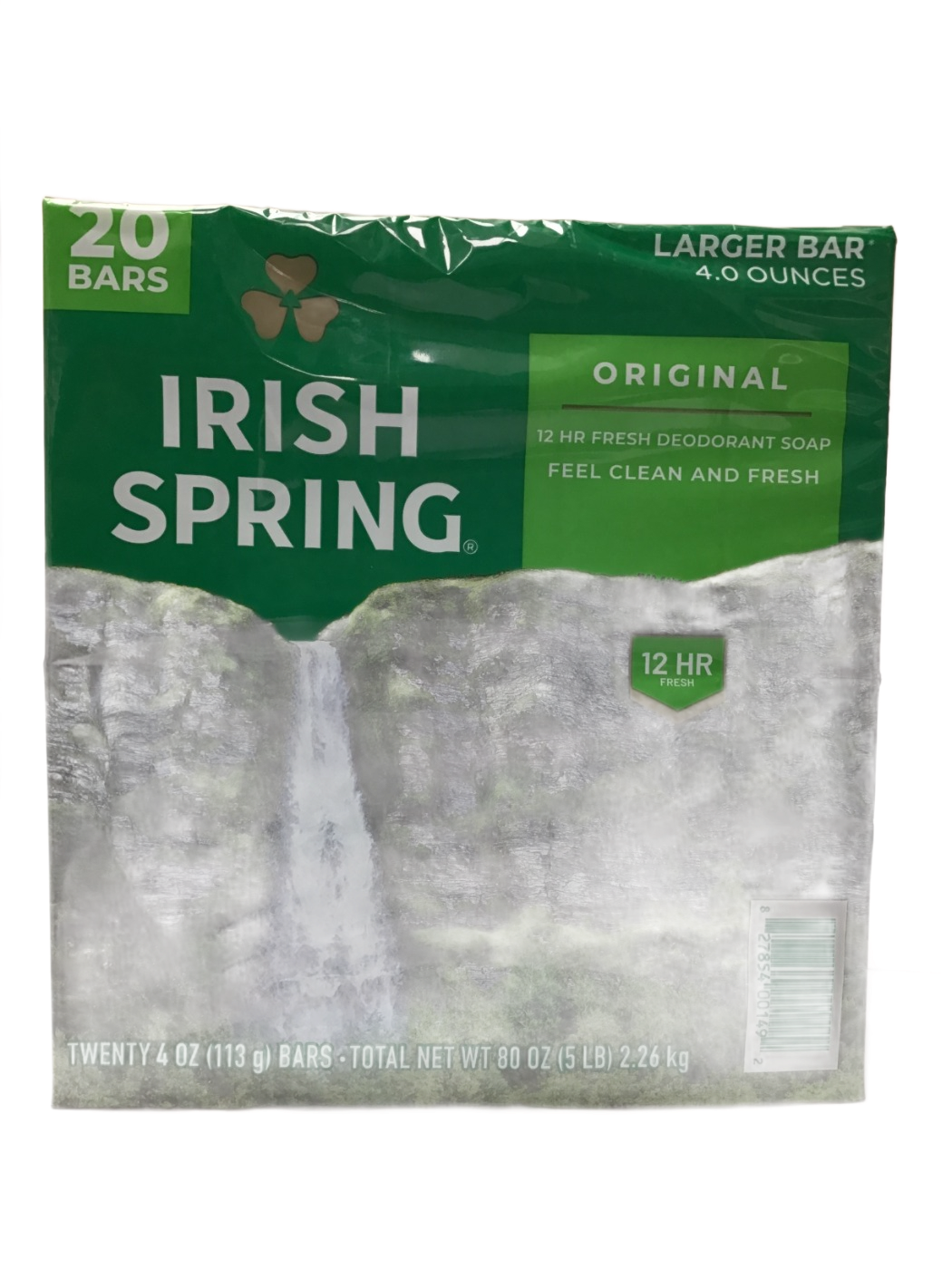 Irish Spring Irish Spring Original 12 HR Fresh Deodorant Soap, 20 ct, photo 1