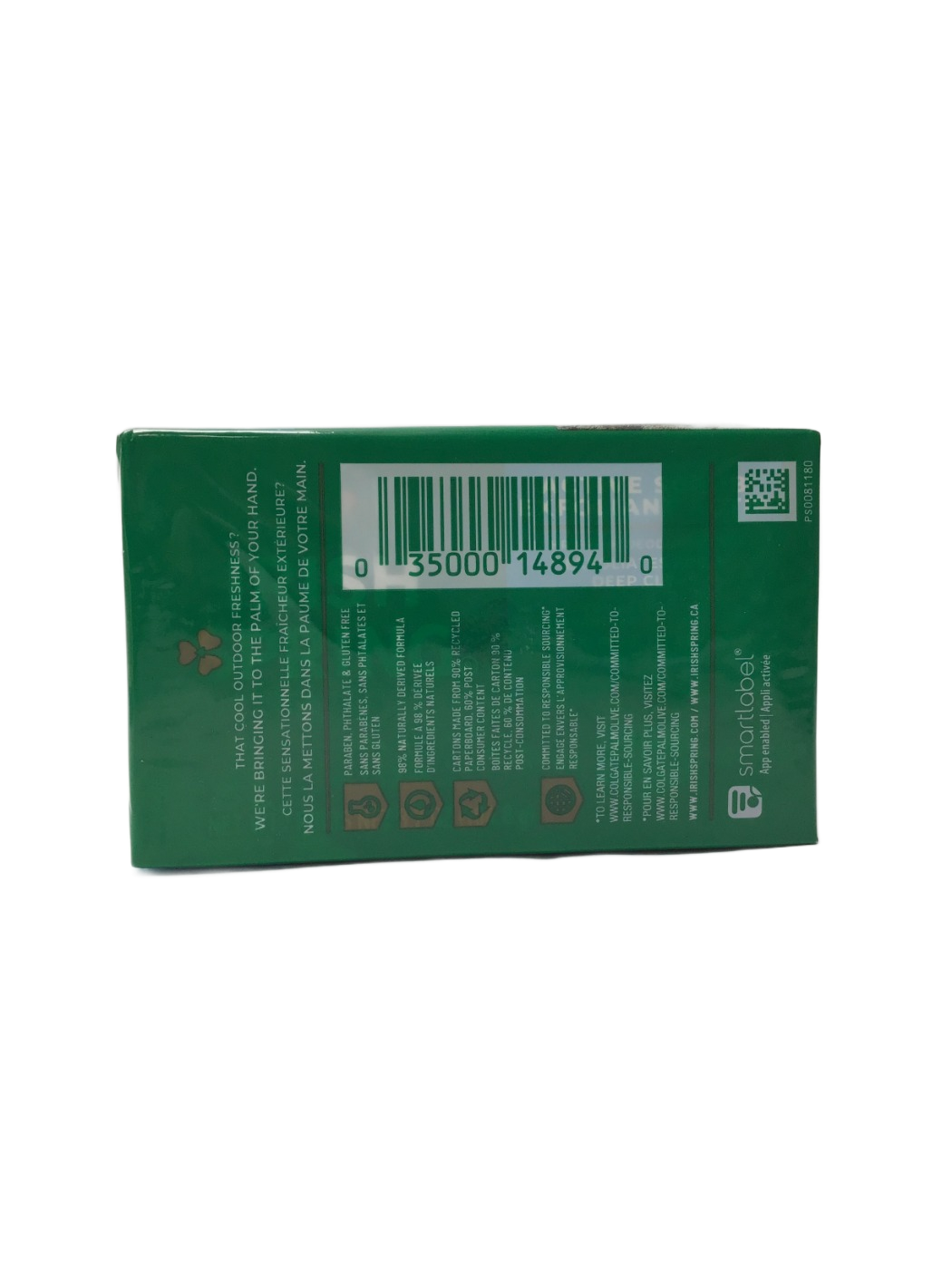 Irish Spring Irish Spring Active Scrub 12 HR Fresh Deodorant Soap, 3 ct, photo 2