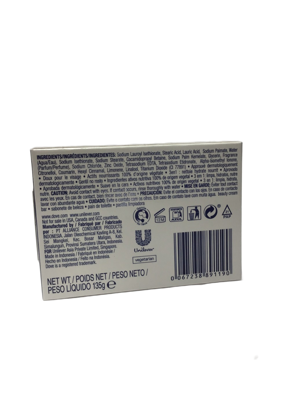 GWB Dove Beauty Bar - Original - 4.75 OZ, photo 2