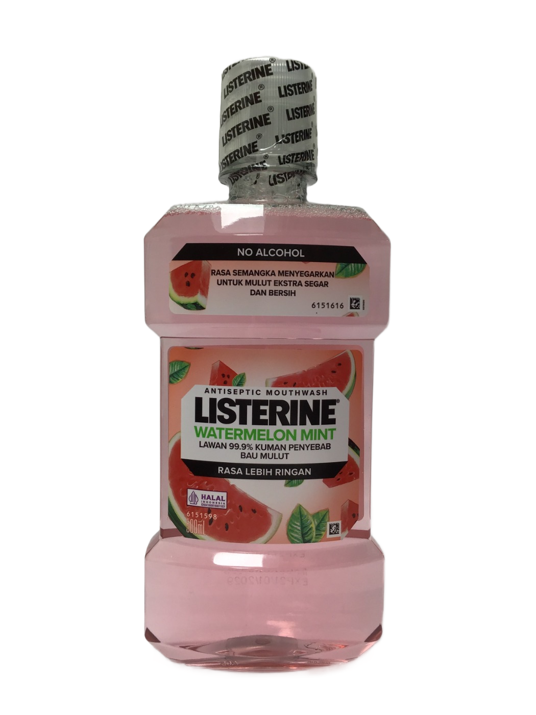 Listerine Listerine Watermelon Mint Antiseptic Mouthwash No Alcohol, 500 mL