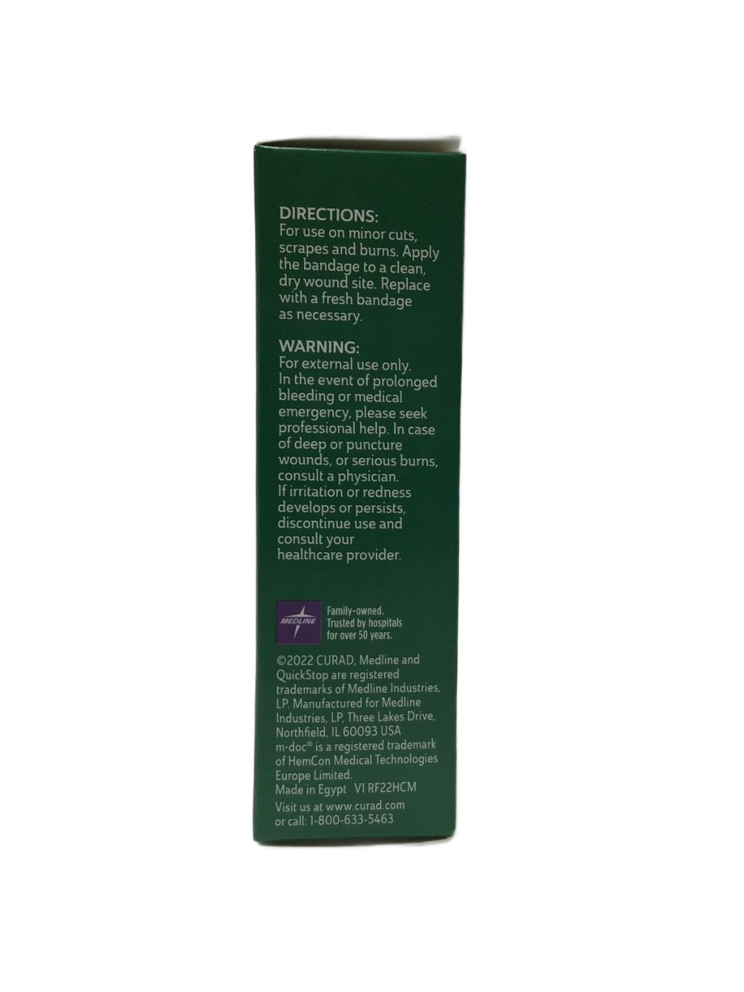 CURAD CURAD Clinical Care QuickStop! Bleeding Control Bandage, 30 ct, photo 5