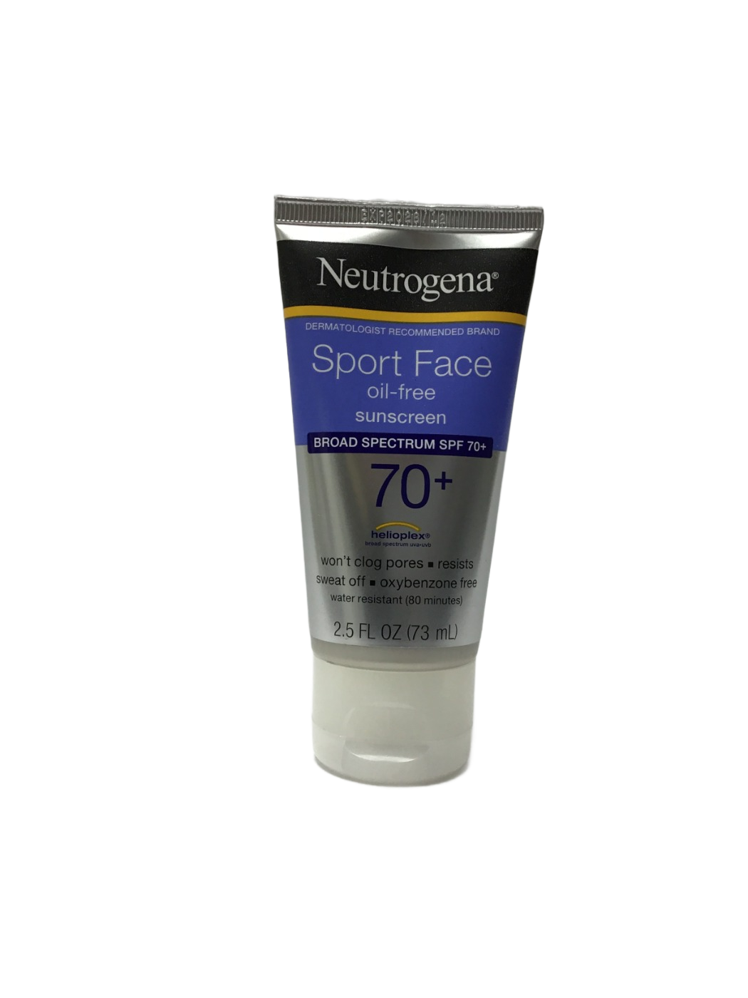GWB Neutrogena - Sport Face - Oil Free Sunscreen - SPF 70 + - 2.5 FL OZ, photo 1