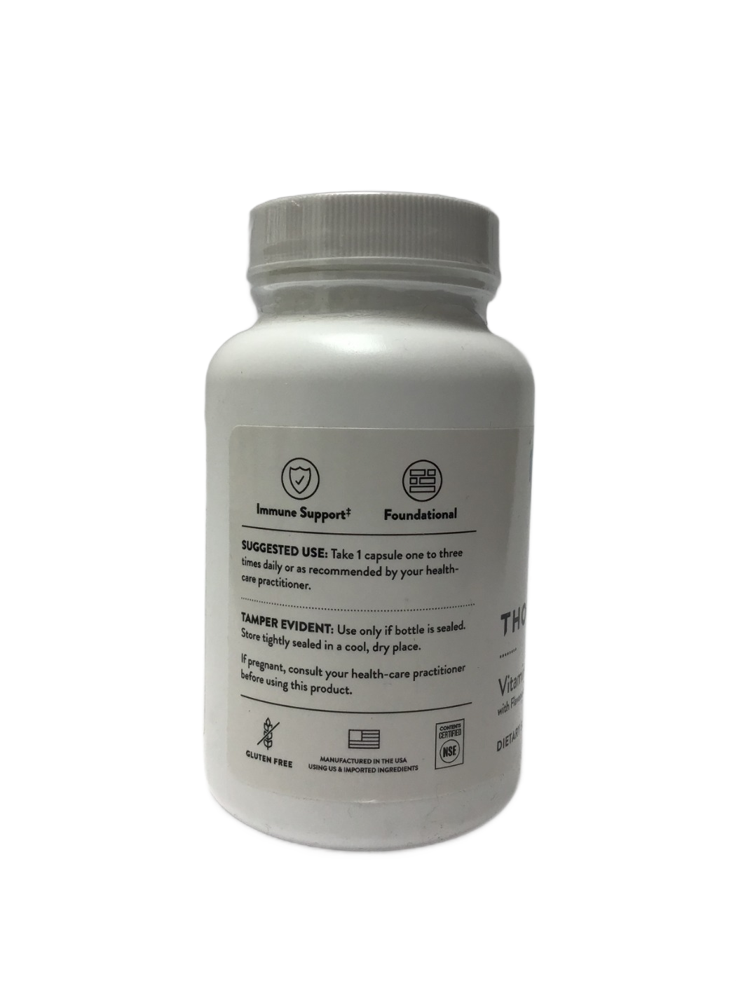 Thorne Thorne Vitamin C 500 mg with Flavonoids, photo 3