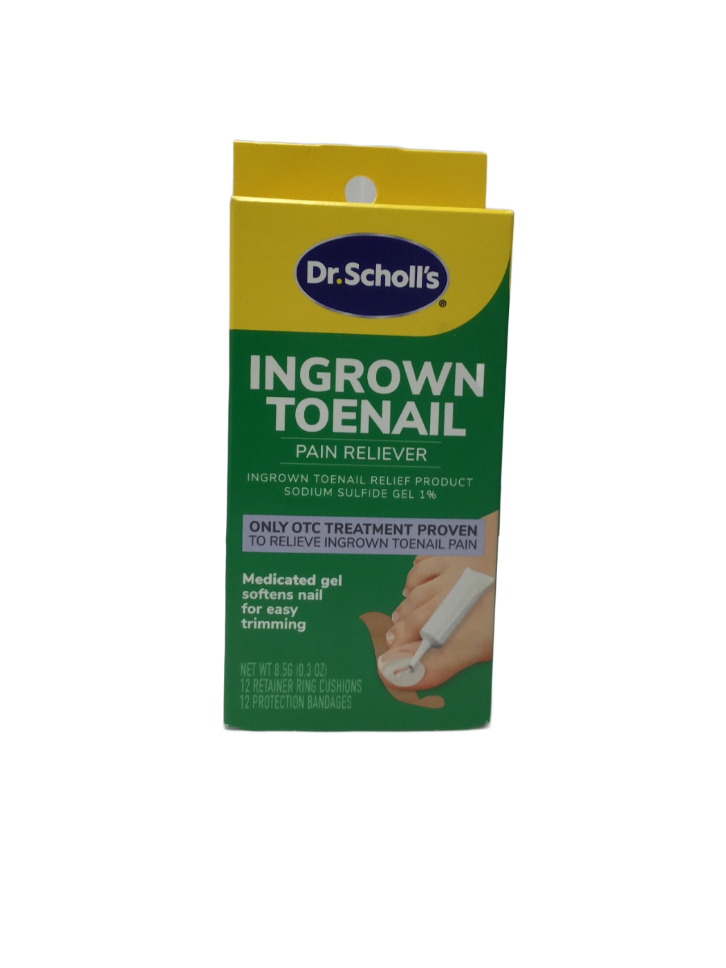 Dr. Scholl's Dr. Scholl's Ingrown Toenail Pain Reliever Sodium Sulfide Gel 1%, 0.3 oz