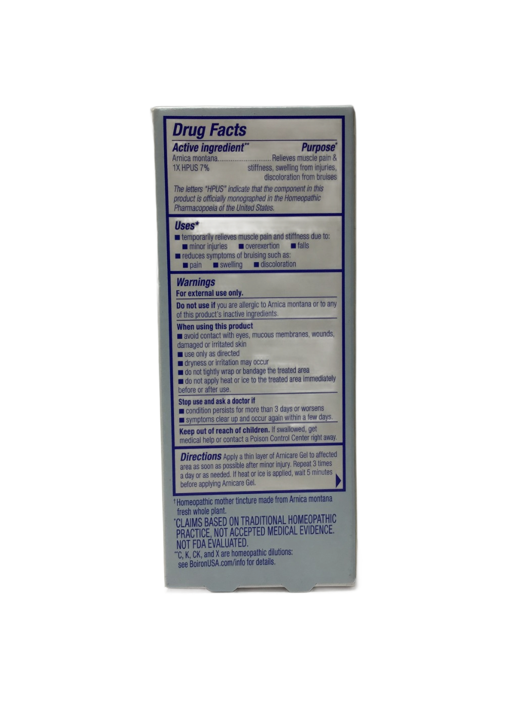 Boiron Boiron Arnicare Gel, 1.5 oz, photo 2