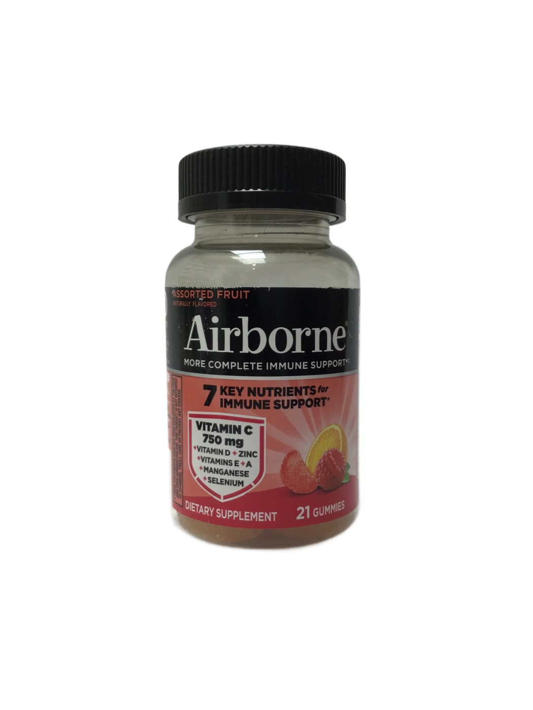 Airborne Airborne Assorted Fruit Vitamin C 750 mg Gummies, 21 ct, photo 1