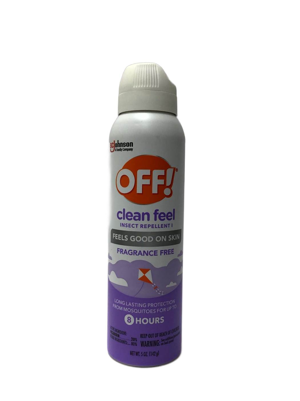 OFF! OFF! Clean Feel Insect Repellent I Fragrance Free, 5 oz