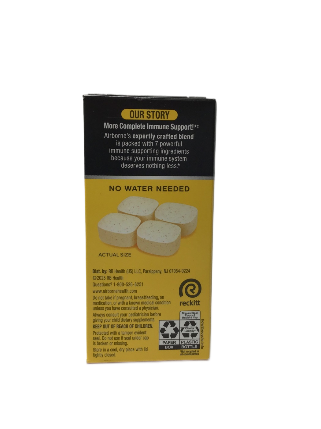 Airborne Airborne Citrus Vitamin C 1000 mg Chewable Tablets, 32 ct, photo 3