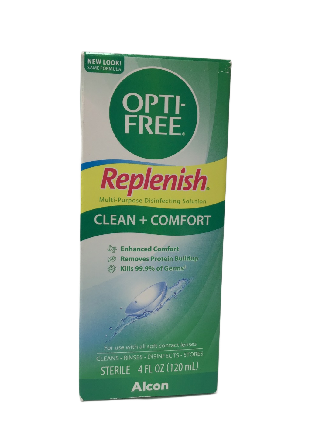 Opti-Free Opti-Free Replenish Multi-Purpose Disinfecting Solution Clean + Comfort, 4 fl oz, photo 1