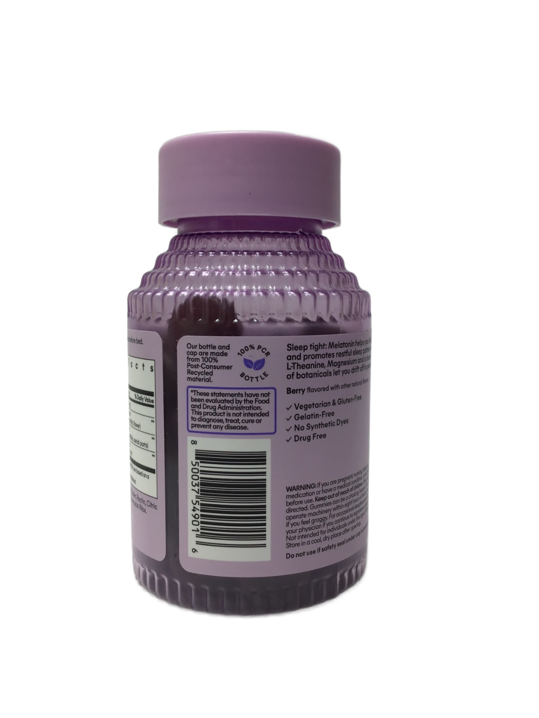 lemme lemme Sleep, Sleep Tight Gummies, Melatonin & Magnesium with L-Theanine and Chamomile, 60 ct, photo 3