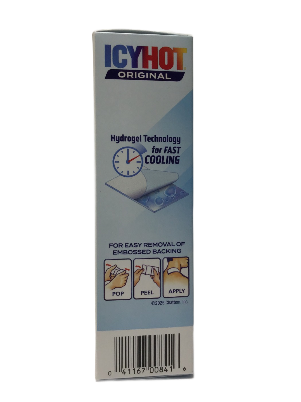 Icy Hot Icy Hot Original Arm, Neck, Leg Patch Pain Relief 5% Menthol, 5 ct, photo 3