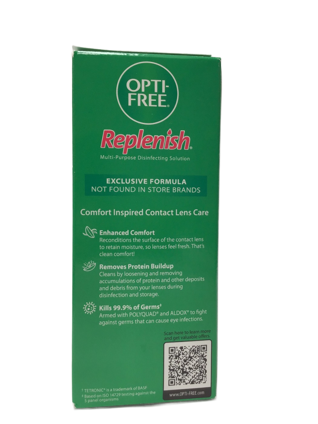 Opti-Free Opti-Free Replenish Multi-Purpose Disinfecting Solution Clean + Comfort, 4 fl oz, photo 2