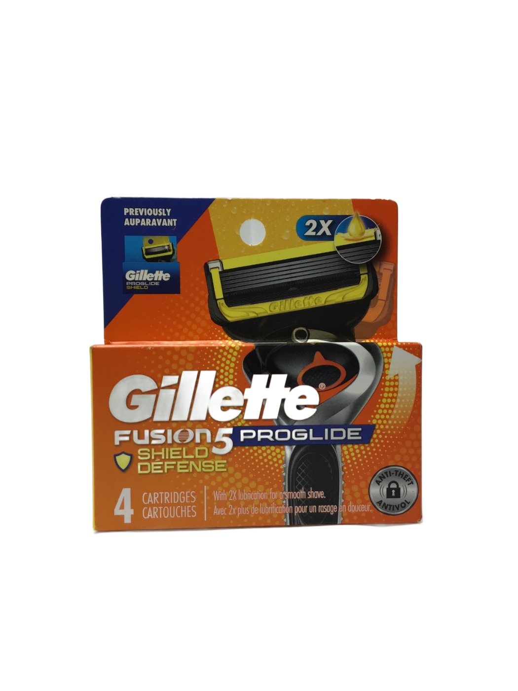 Gillette Gillette Fusion5 ProGlide Shield Defense, 4 ct
