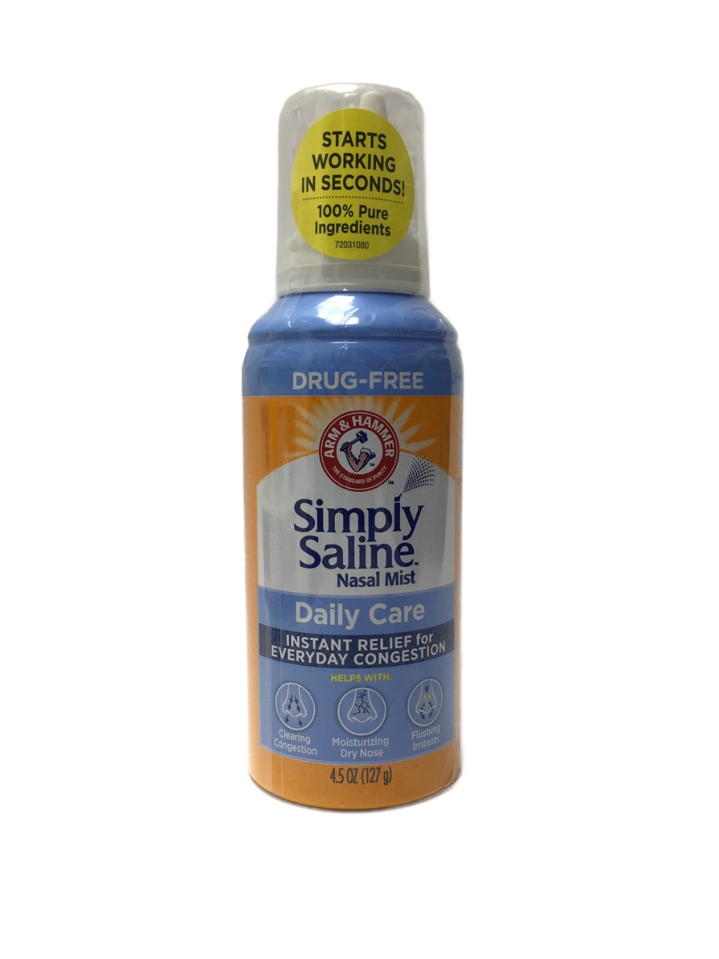 Arm & Hammer Arm & Hammer Simply Saline Nasal Mist Daily Care, 4.5 oz, photo 1
