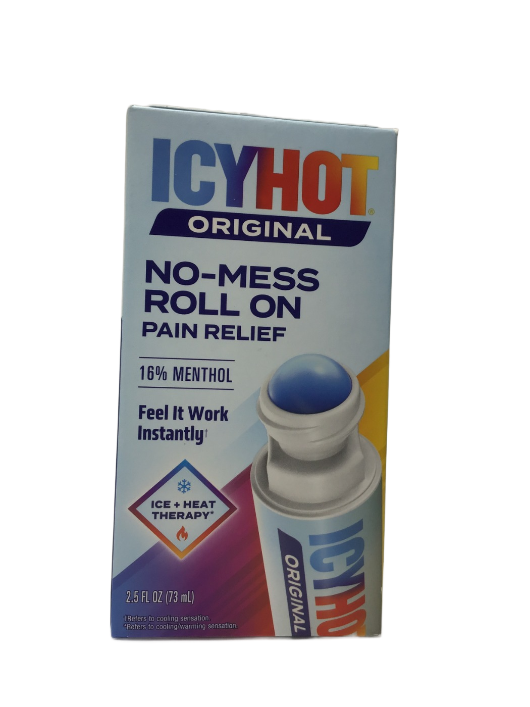 Icy Hot Icy Hot Original No-Mess Roll On Pain Relief 16% Menthol, 2.5 fl oz