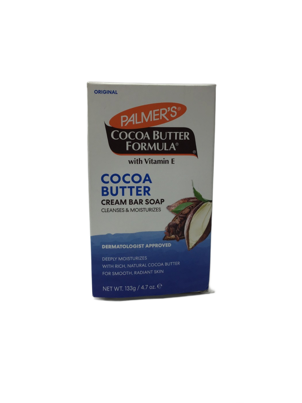 Palmer's Palmer's Cocoa Butter Formula with Vitamin E Cocoa Butter Cream Bar Soap, Original, 4.7 oz