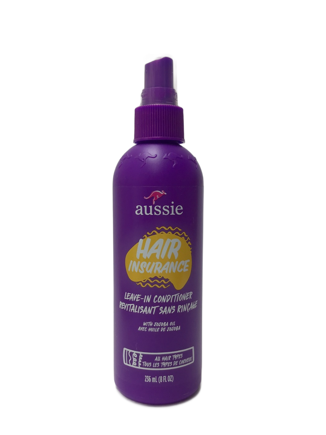Aussie Aussie Hair Insurance Leave-In Conditioner with Jojoba Oil, 8 fl oz