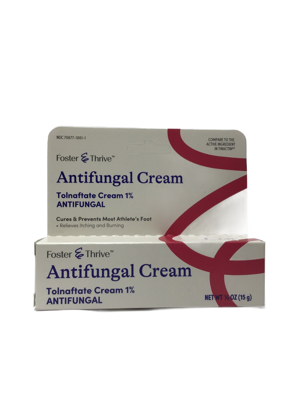 Foster & Thrive Foster & Thrive Antifungal Cream Tolnaftate Cream 1%, 0.5 oz