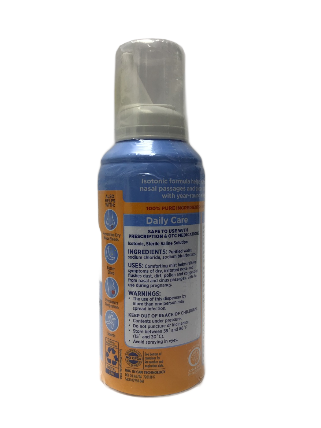 Arm & Hammer Arm & Hammer Simply Saline Nasal Mist Daily Care, 4.5 oz, photo 2