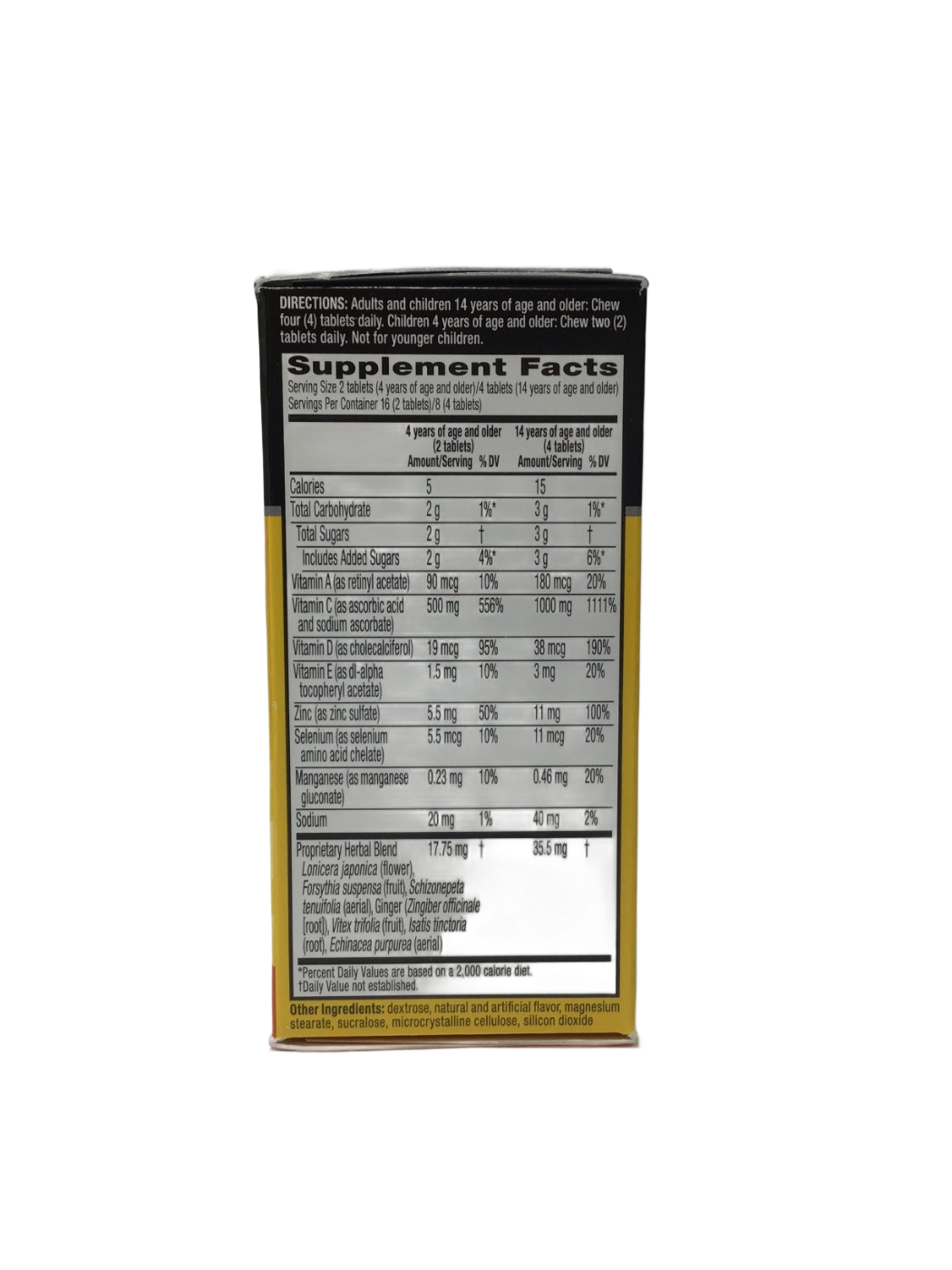 Airborne Airborne Citrus Vitamin C 1000 mg Chewable Tablets, 32 ct, photo 2