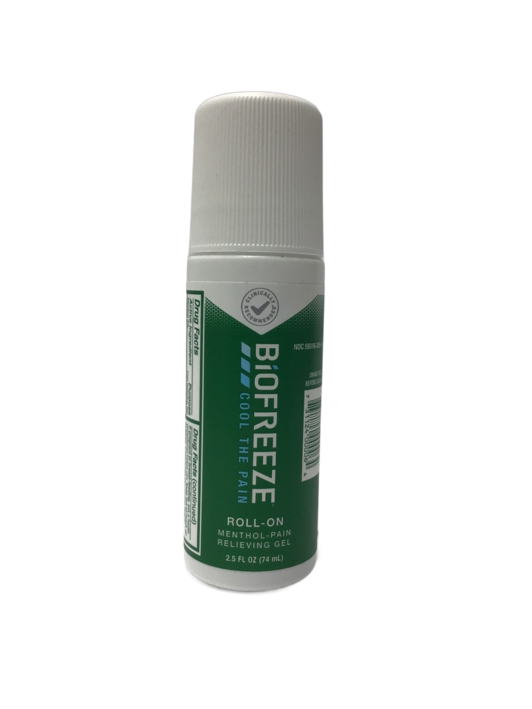 Biofreeze Biofreeze Roll-On Menthol-Pain Relieving Gel, 2.5 fl oz, photo 1