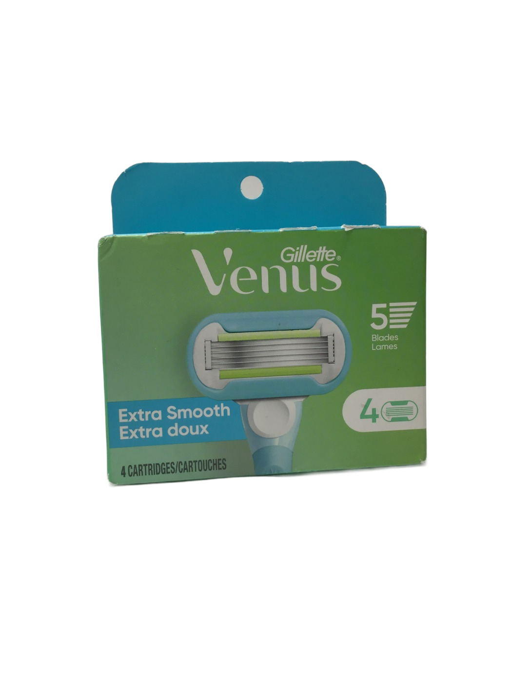 Gillette Gillette Venus Extra Smooth 5 Blades Razor Cartridges, 4 ct