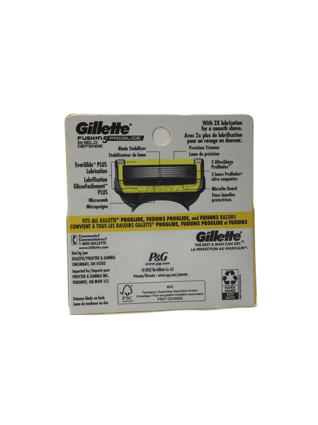 Gillette Gillette Fusion5 ProGlide Shield Defense, 4 ct, photo 2